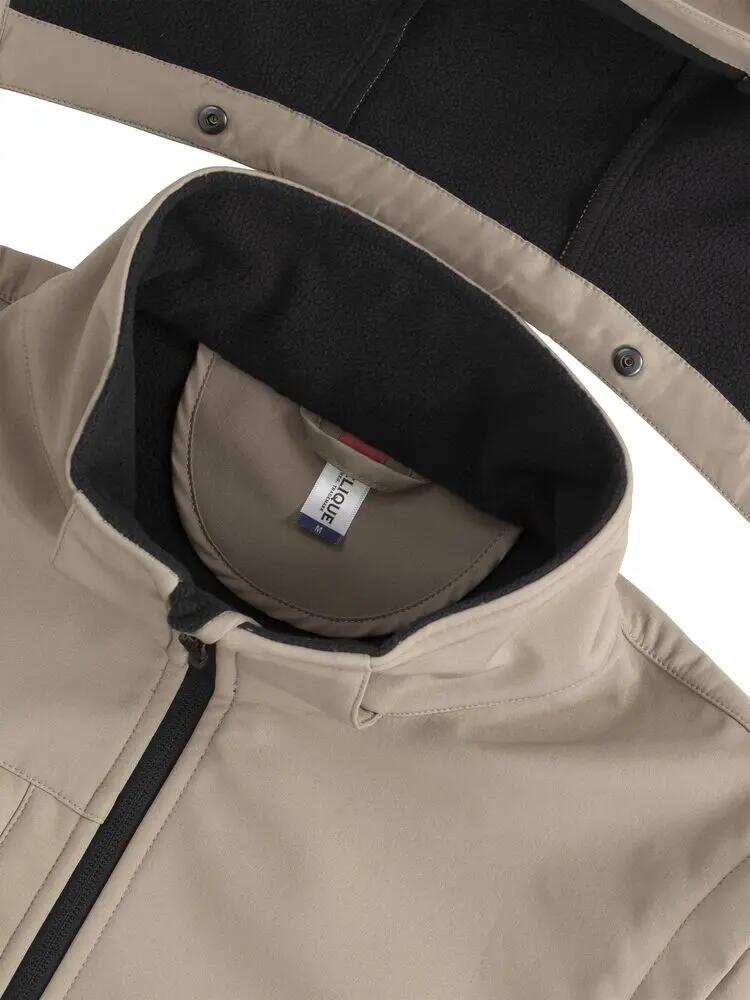 clique Classic Softshell 2 em 1 Casaco - Sand 2/6