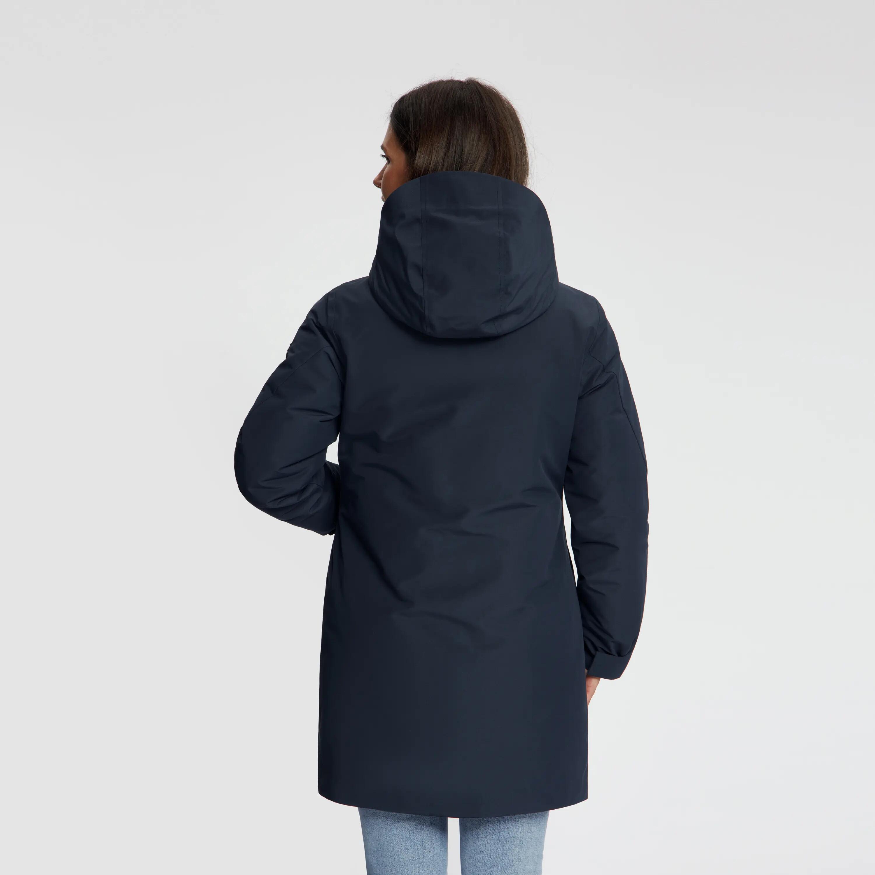 Sissel Femme - Veste d'hiver Hardshell - Imperméable - Bleu marine 3/6
