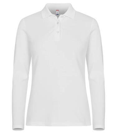 clique Polo Stretch Premium manches longues Femme