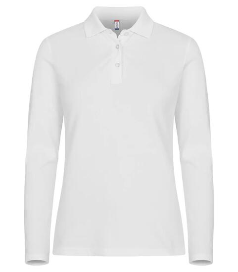 clique Polo Stretch Premium manches longues Femme
