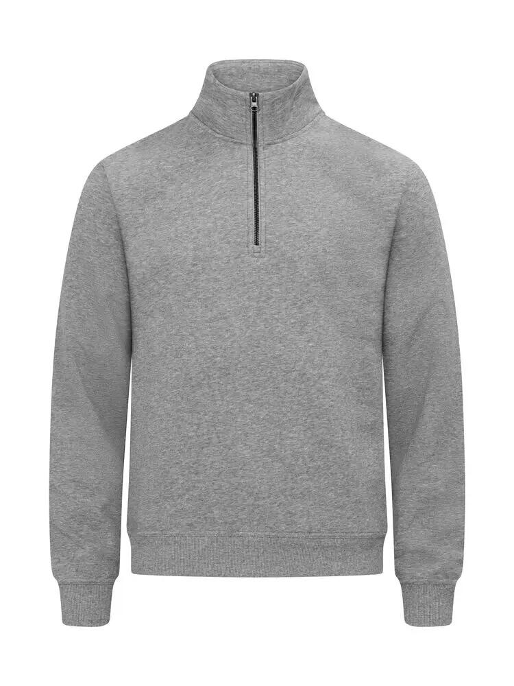 clique Miami Half Zip unisex sweater katoen gerecycled polyester 1/4