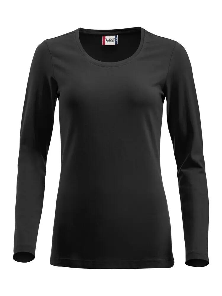clique Caro lina L/S - Haut femme manches longues en jersey stretch 1/4