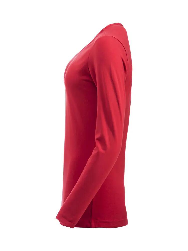 clique Top donna Carolina L/S in jersey di cotone elasticizzato 3/4