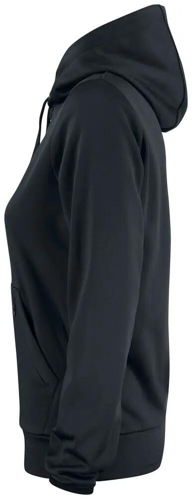 clique Oakdale Women sweat com capuz em poliéster 3/4