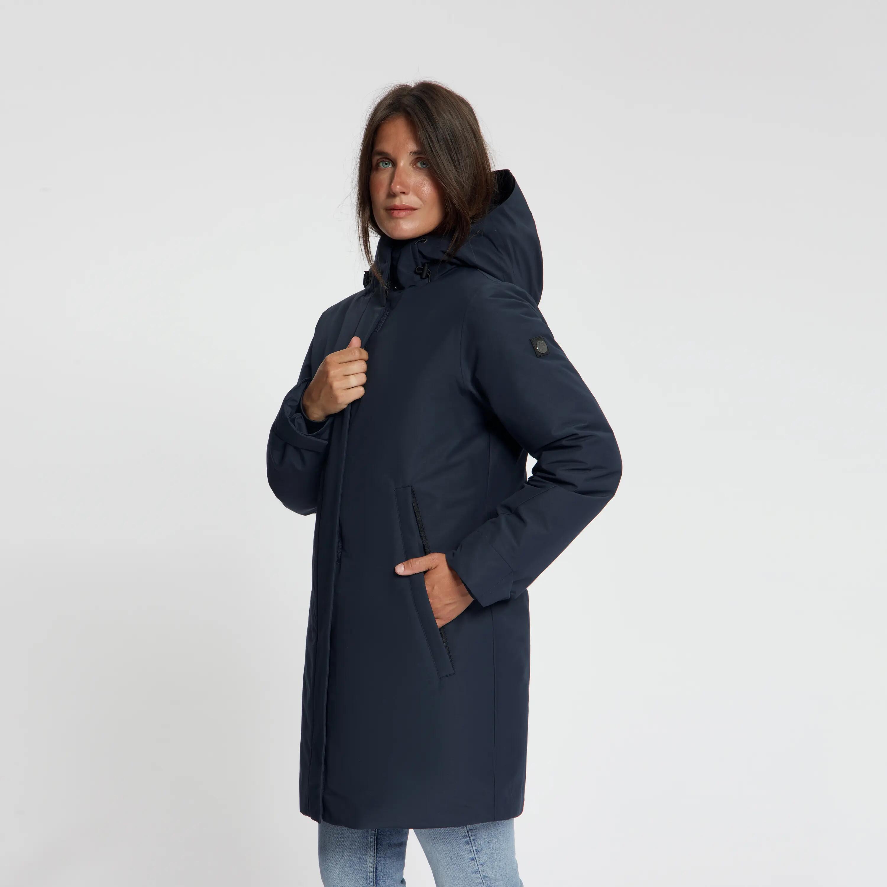 Sissel Femme - Veste d'hiver Hardshell - Imperméable - Bleu marine 2/6