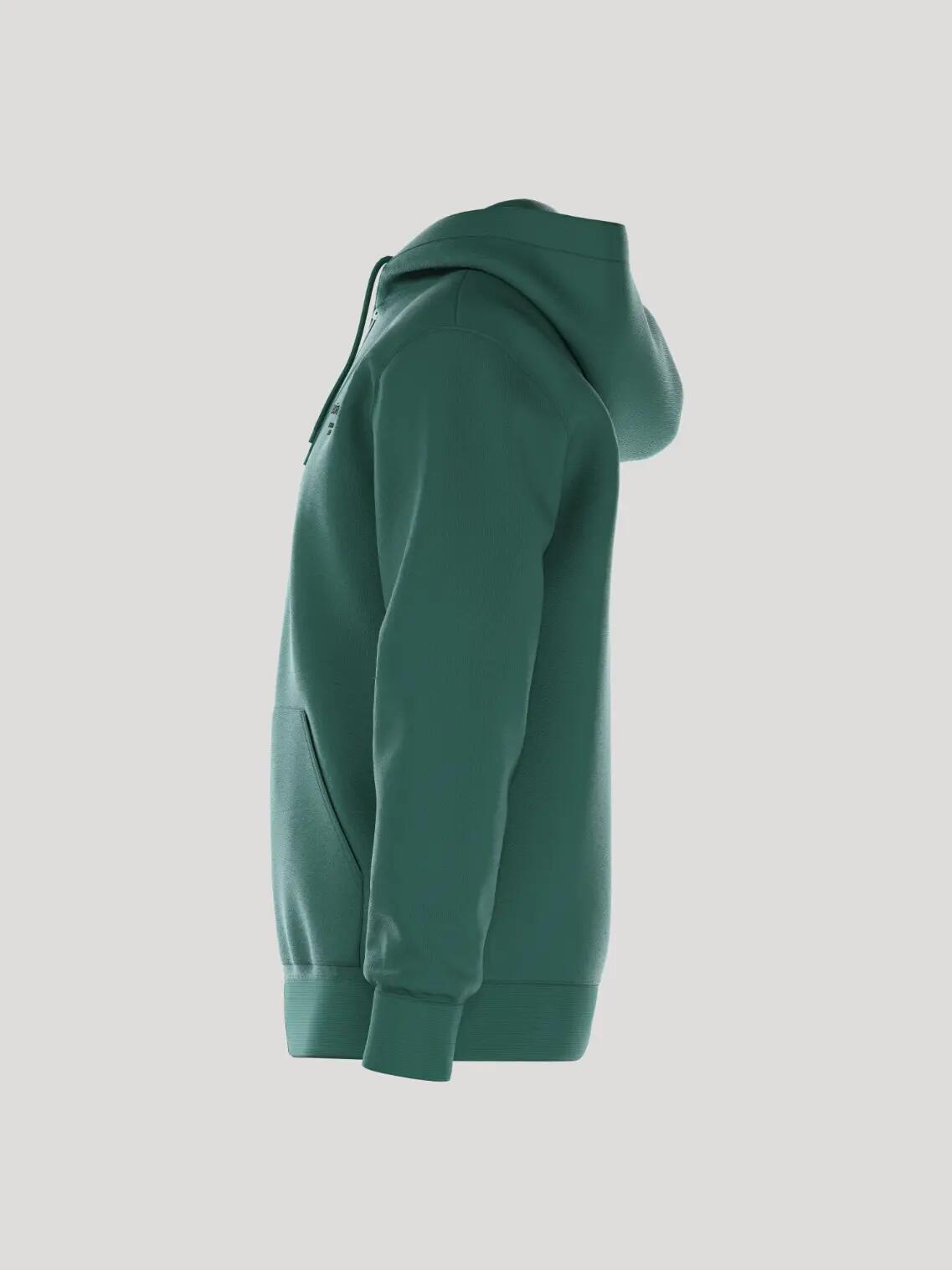 bjorn_borg BORG ESSENTIAL 1 ZIP HOODIE POSY GREEN 4/4