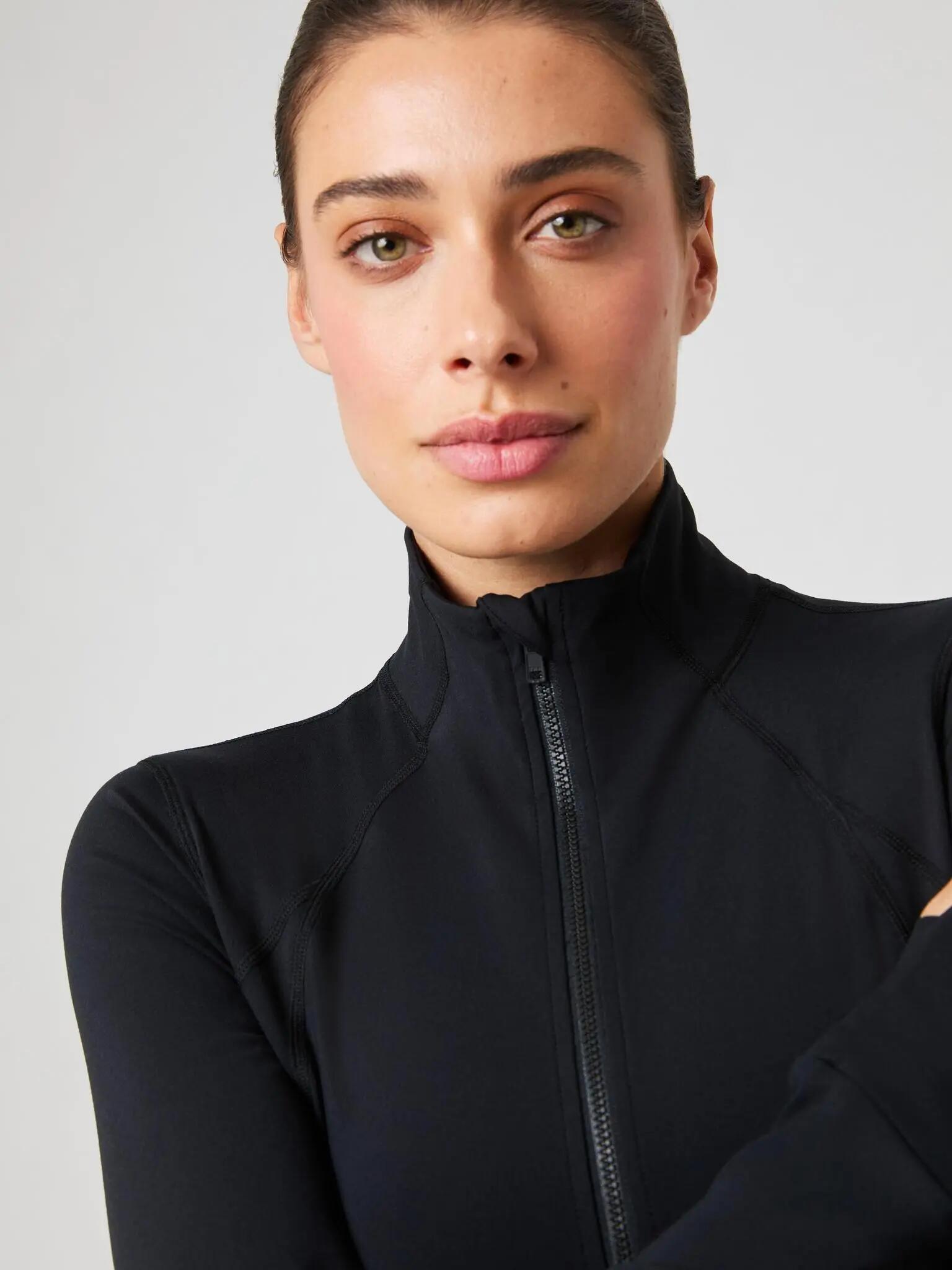 bjorn_borg BORG SOFT ZIP MIDLAYER — midlayer suave en poliamida reciclada – 5/6