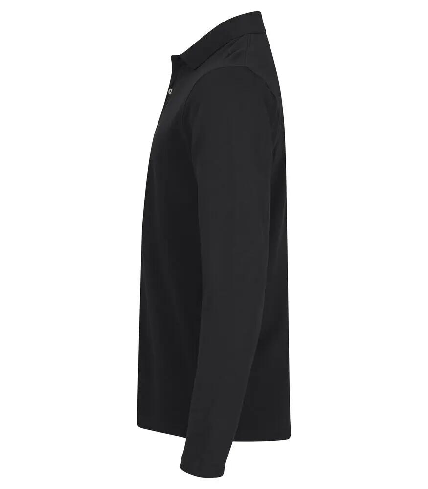 clique Stretch Premium Polo manica lunga - elasticizzato, qualità 3/5