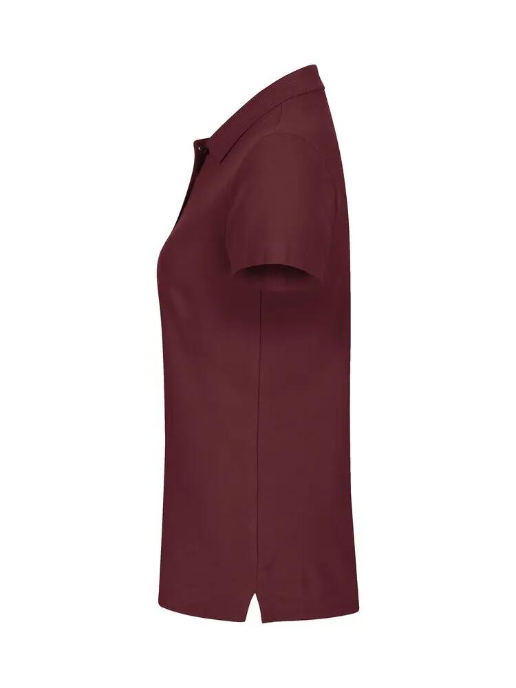 clique Basic Polo Women — comfortabele pasvorm in katoen 3/5