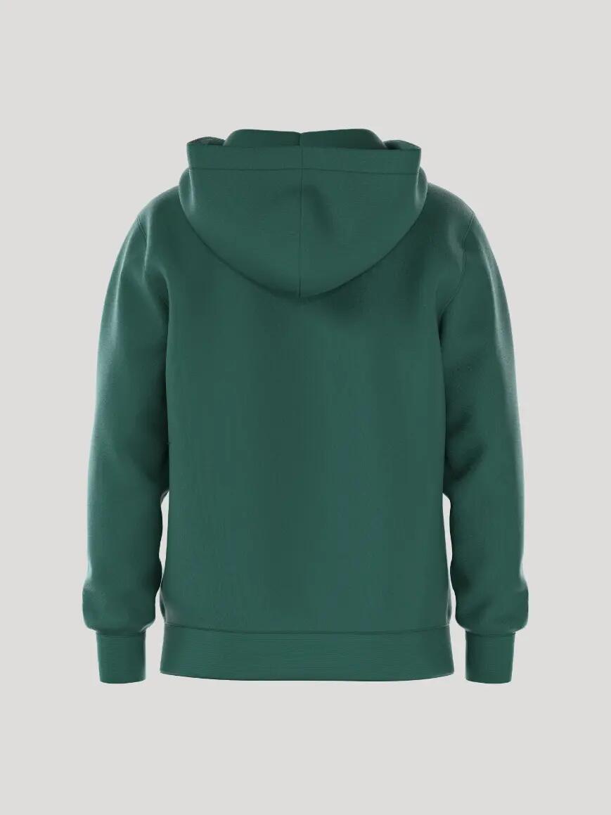 bjorn_borg BORG ESSENTIAL 1 ZIP HOODIE POSY GREEN 3/4