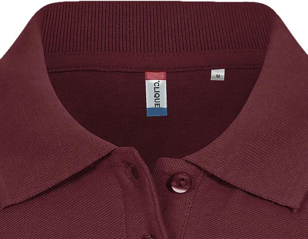 clique Basic Polo Women — comfortabele pasvorm in katoen 2/5