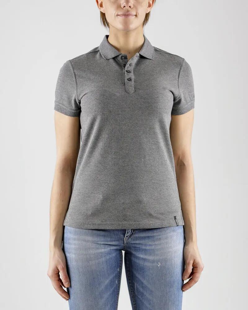 craft Polo Casual Pique W — piqué em algodão e poliéster 2/7