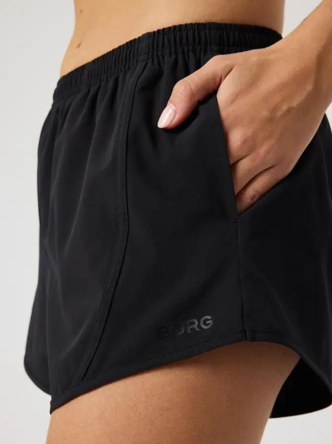 bjorn_borg BORG SPORTS SHORTS en polyester recyclé - BLACK BEAUTY 5/5