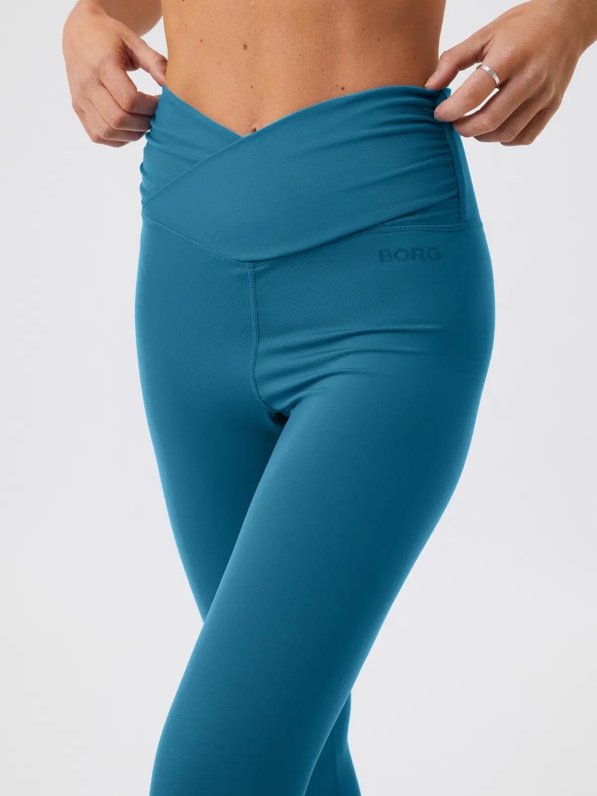 bjorn_borg STUDIO CROSS TIGHTS - MALLARD BLUE 4/5