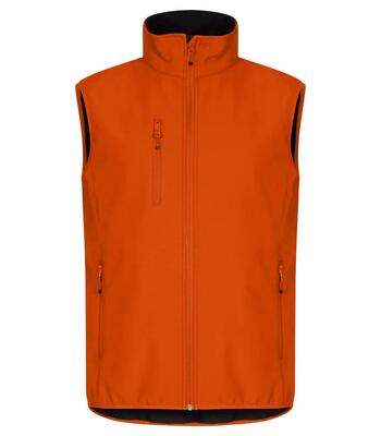 Clique classic softshell vest — heren softshell bodywarmer 3-laags, gerecycled