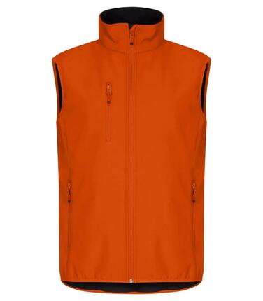 clique Classic Softshell Vest — Gilet softshell 3 couches recyclé