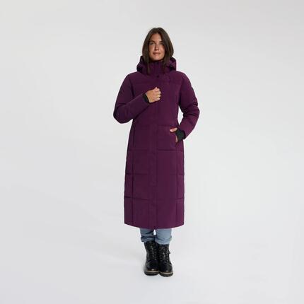 Andels Damen – Daunen-Winterjacke – Wasserdicht – Dunkelbraun