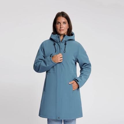 Elinor Damen – Softshell-Jacke – Wasserdicht – Dunkelbraun