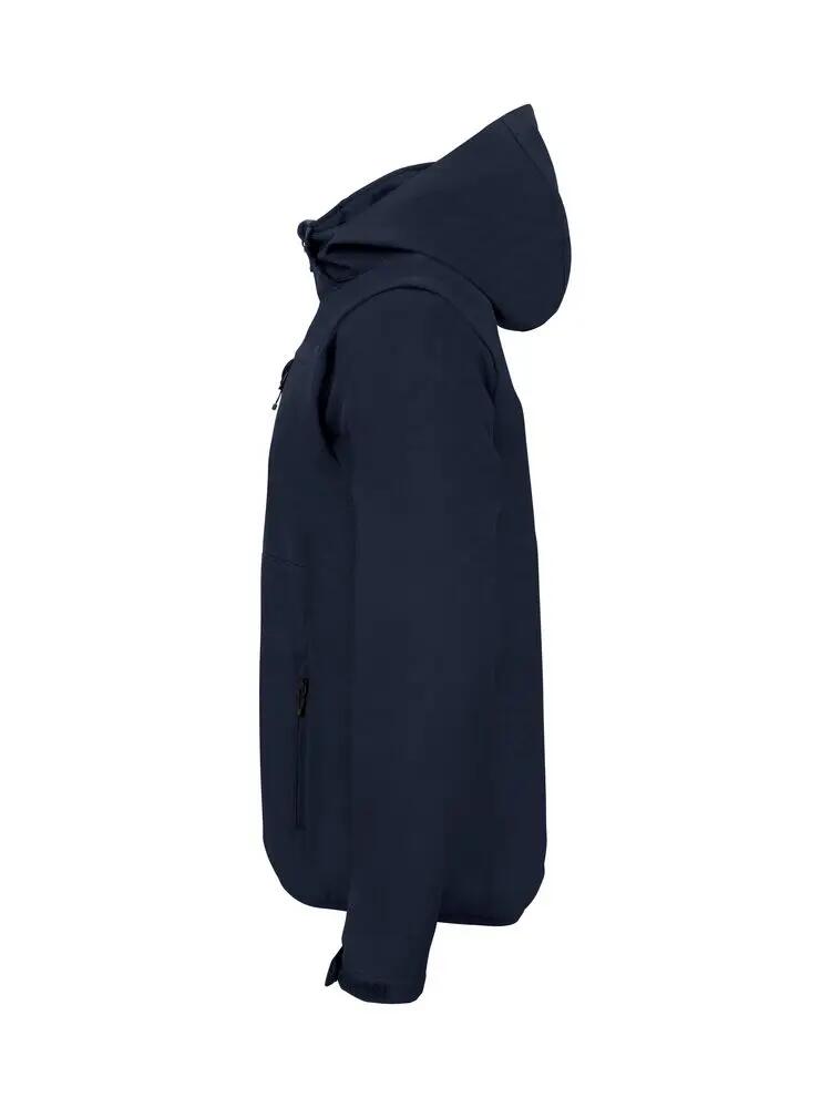 clique Classic Softshell 2 in 1 Casaco - Reciclado, Dark Navy 4/6