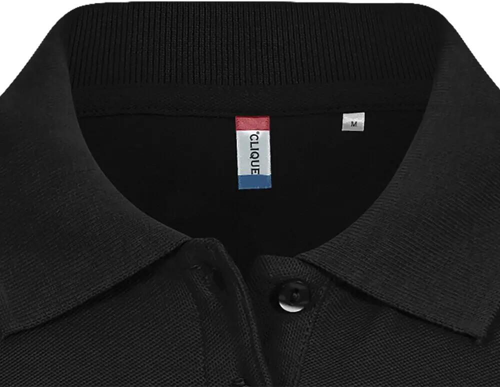 clique Basic Polo Women – Basis polo van katoen, damesmodel 3/5