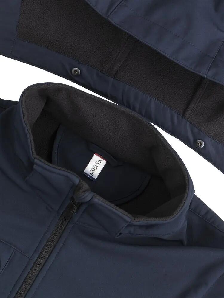 clique Classic Softshell 2 in 1 Casaco - Reciclado, Dark Navy 2/6