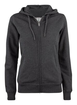 Clique premium oc hoody full zip women — hoodie van biologisch katoen