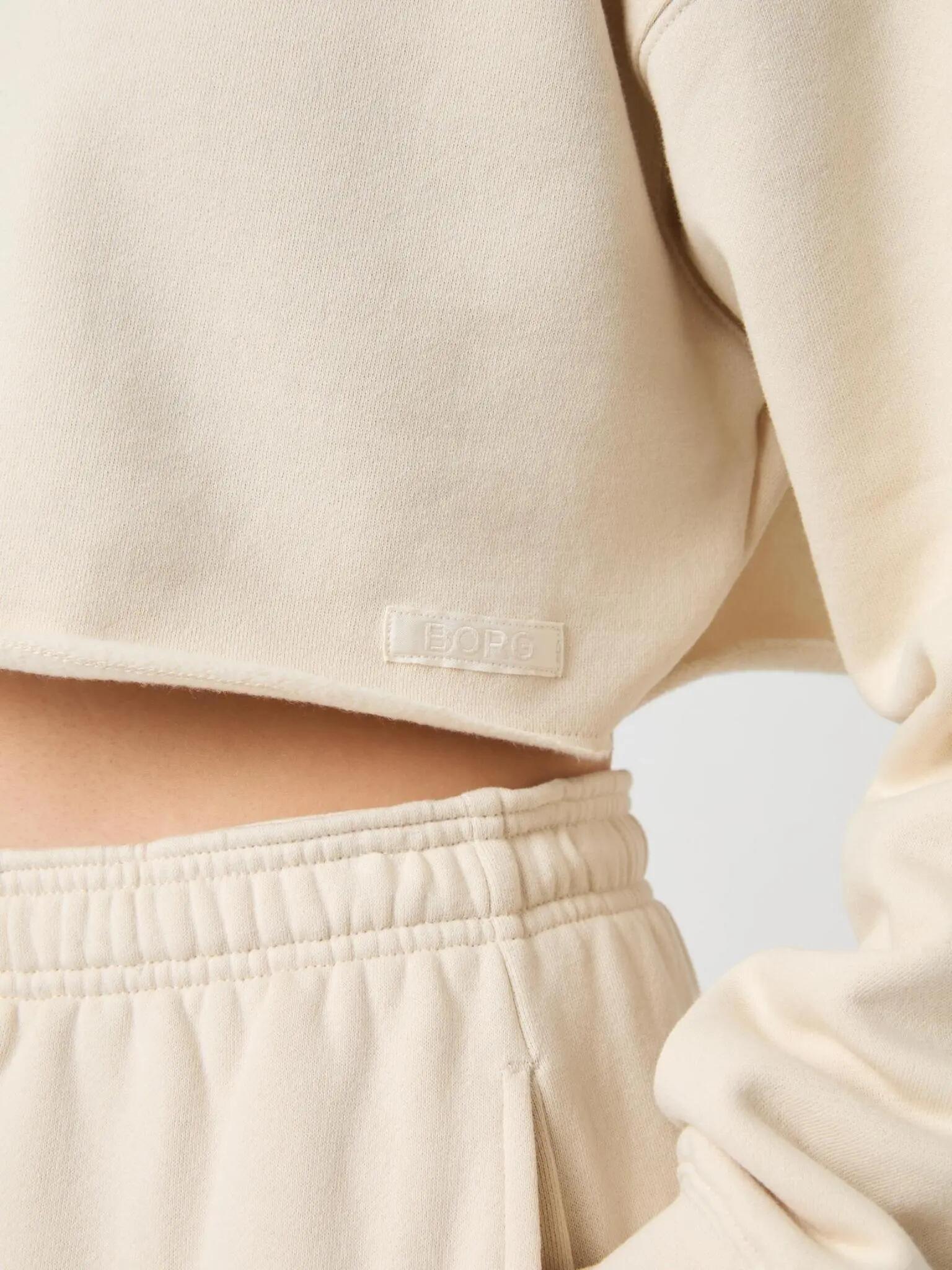 bjorn_borg STUDIO OVERSIZED CROPPED SWEATSHIRT — BIRCH 4/4
