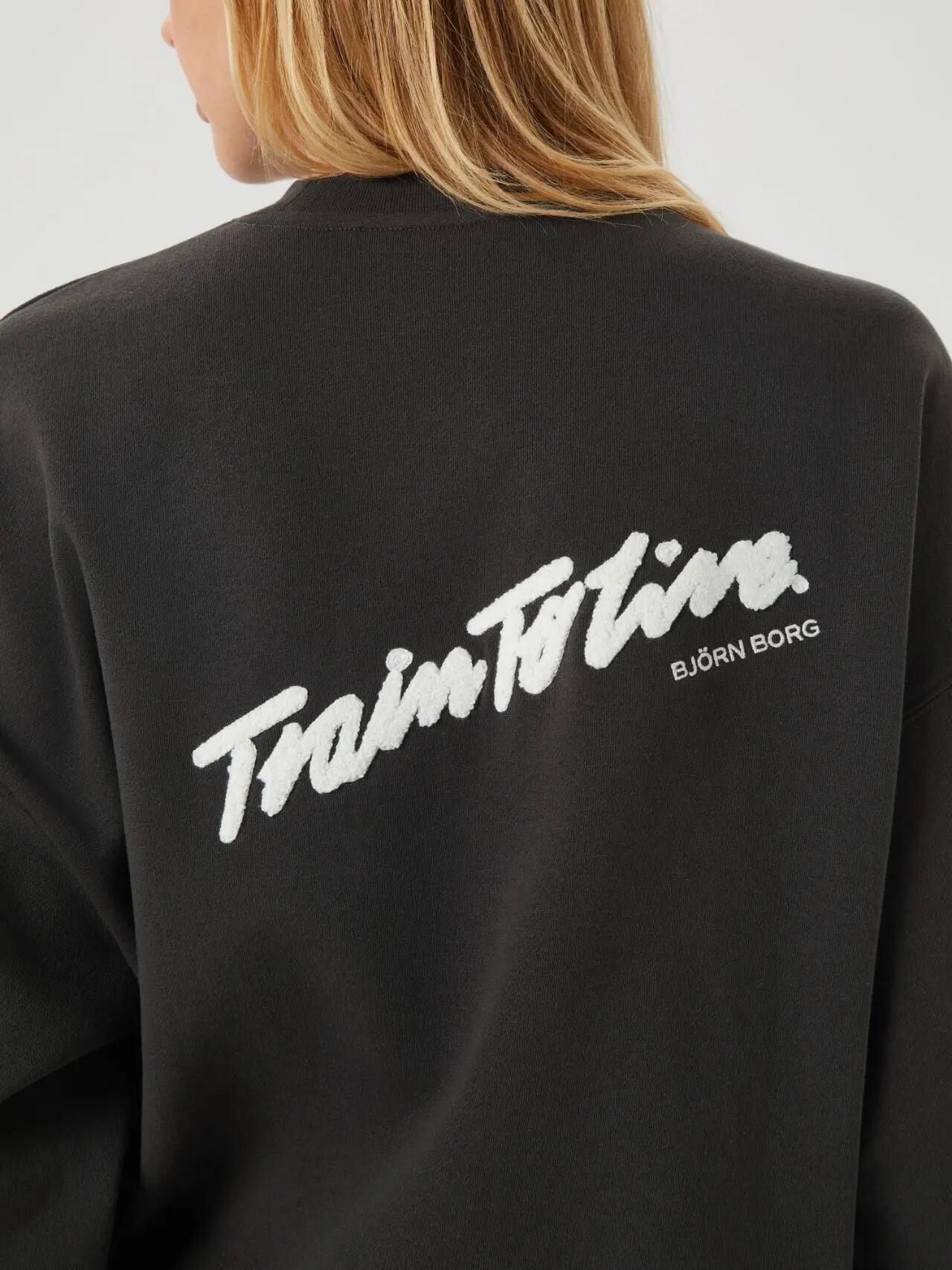 bjorn_borg STUDIO OVERSIZED CREW — PEAT 4/5