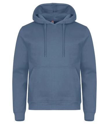 clique Miami Hoody pour homme — mélange coton et polyester recyclé – Steel Blue