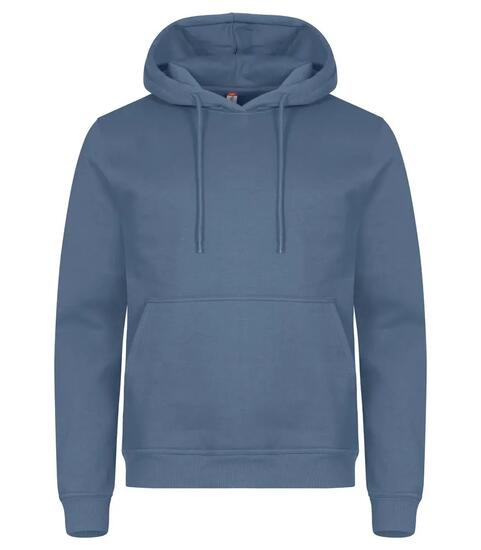 clique Miami Hoody pour homme — mélange coton et polyester recyclé – Steel Blue