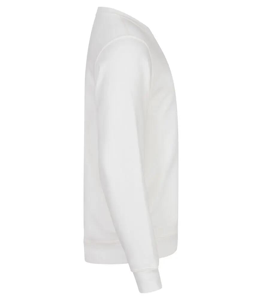 clique Miami Roundneck sudadera unisex algodón y poliéster reciclado – Off White 4/4