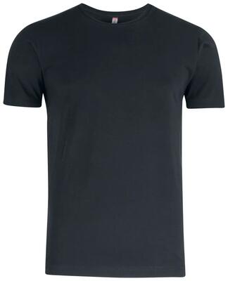 Clique premium fashion-t 100% katoen – heren t-shirt, zwart
