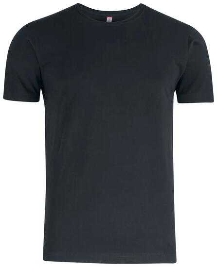 clique Premium Fashion-T en coton 100% – T-shirt homme noire