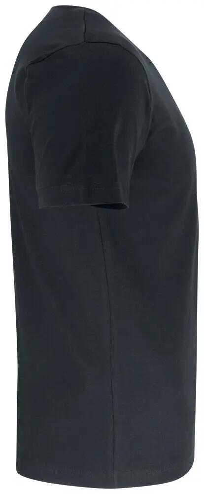 clique Premium Fashion-T en coton 100% – T-shirt homme, noir 4/4