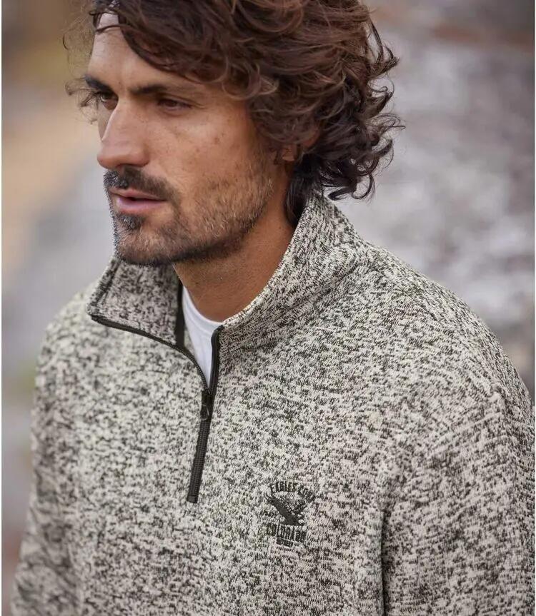 Lot de 2 Sweats Molleton à Col Montant Zippé 4/5