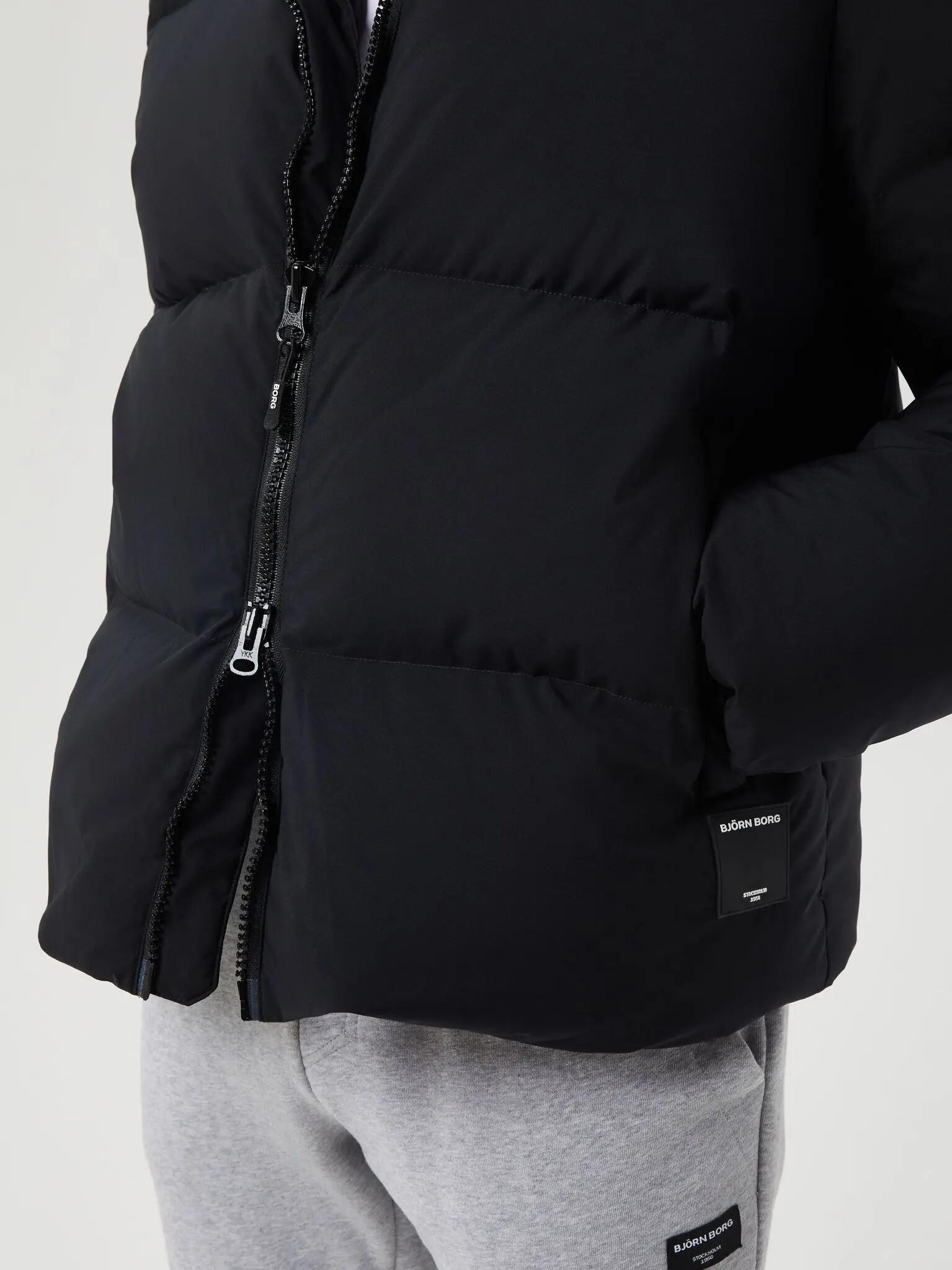 bjorn_borg CENTRE PUFFER JACKET noir 5/5