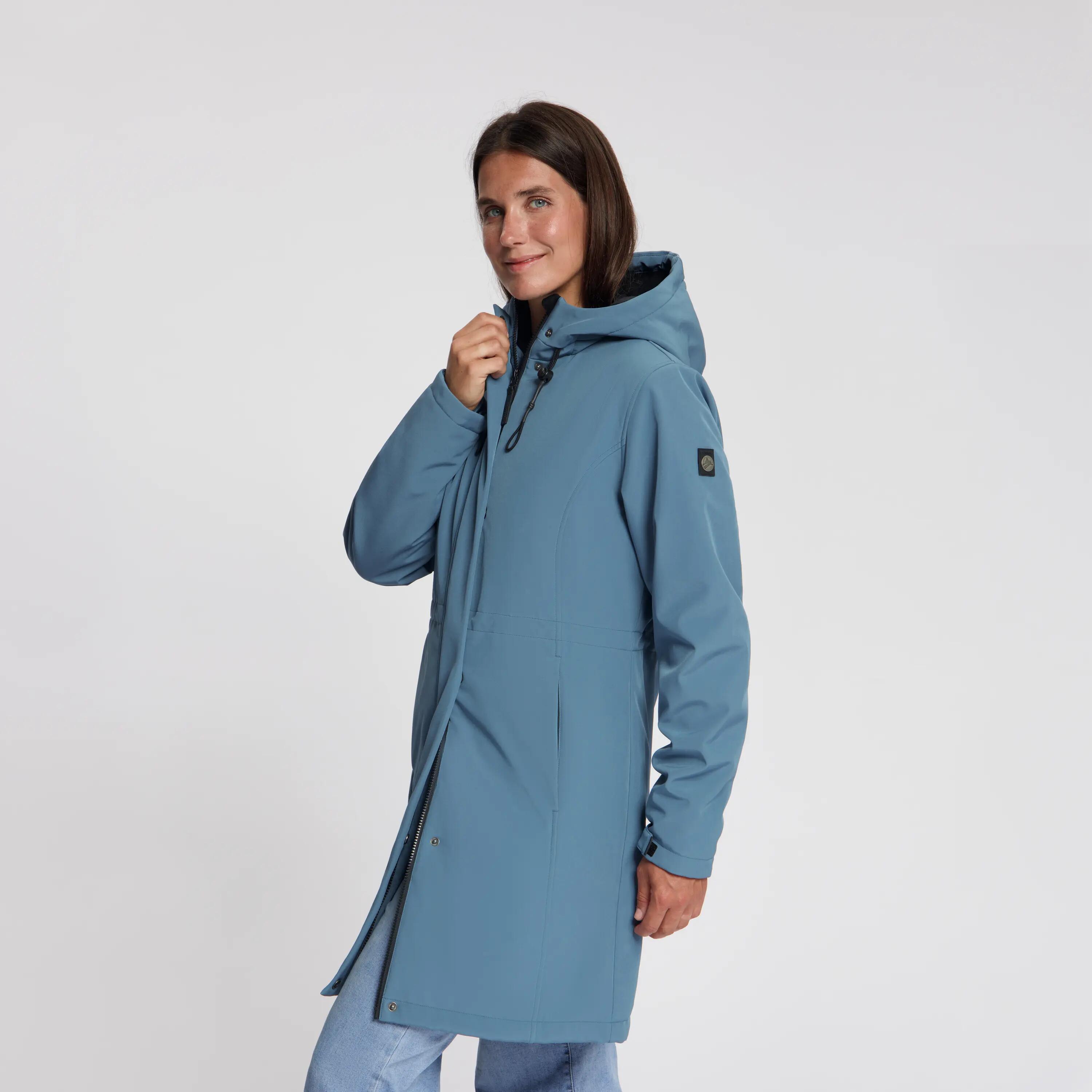 Elinor Damen – Softshell-Jacke – Wasserdicht – Blau 3/6