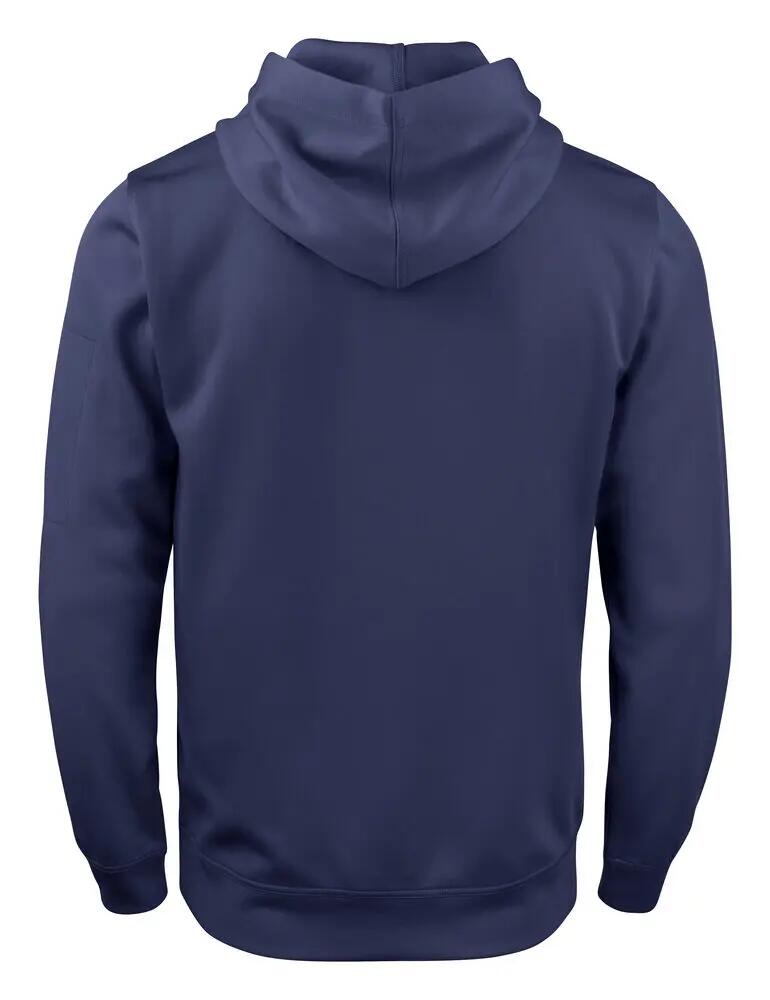 clique Basic Active Hoody – felpa con cappuccio spun dyed, 100% poliestere 2/4