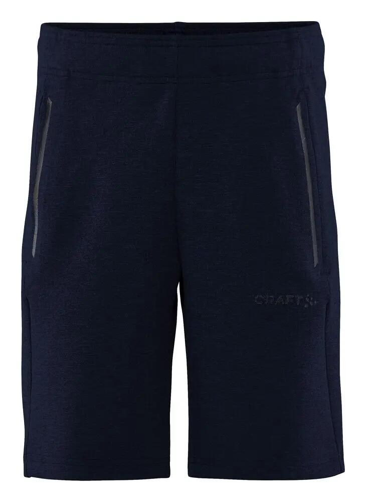 craft CORE Soul Sweatshorts Jr en coton mélangé - Dark Navy 1/2