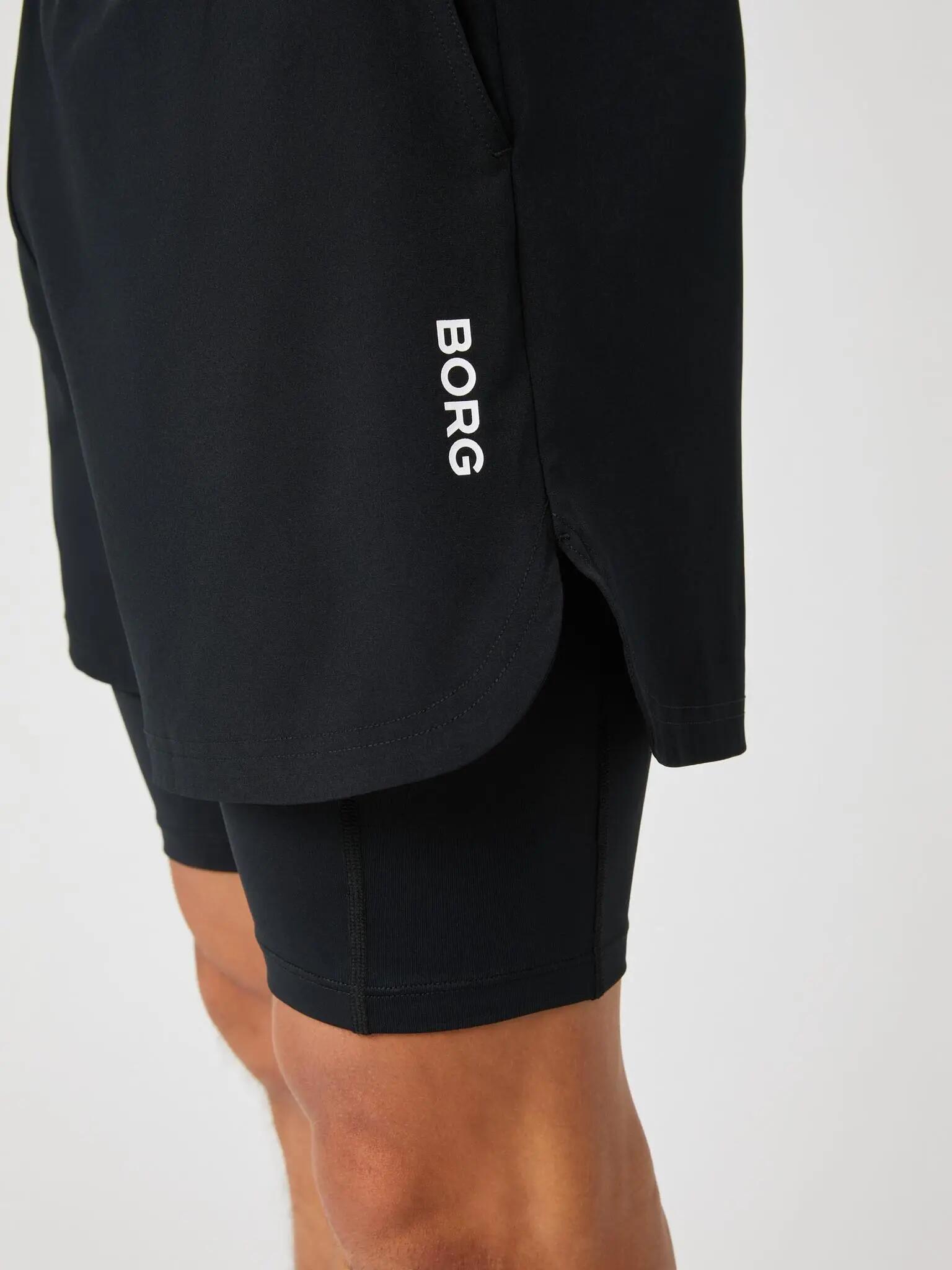 bjorn_borg BORG 2 IN 1 SHORTS em poliéster reciclado 4/5