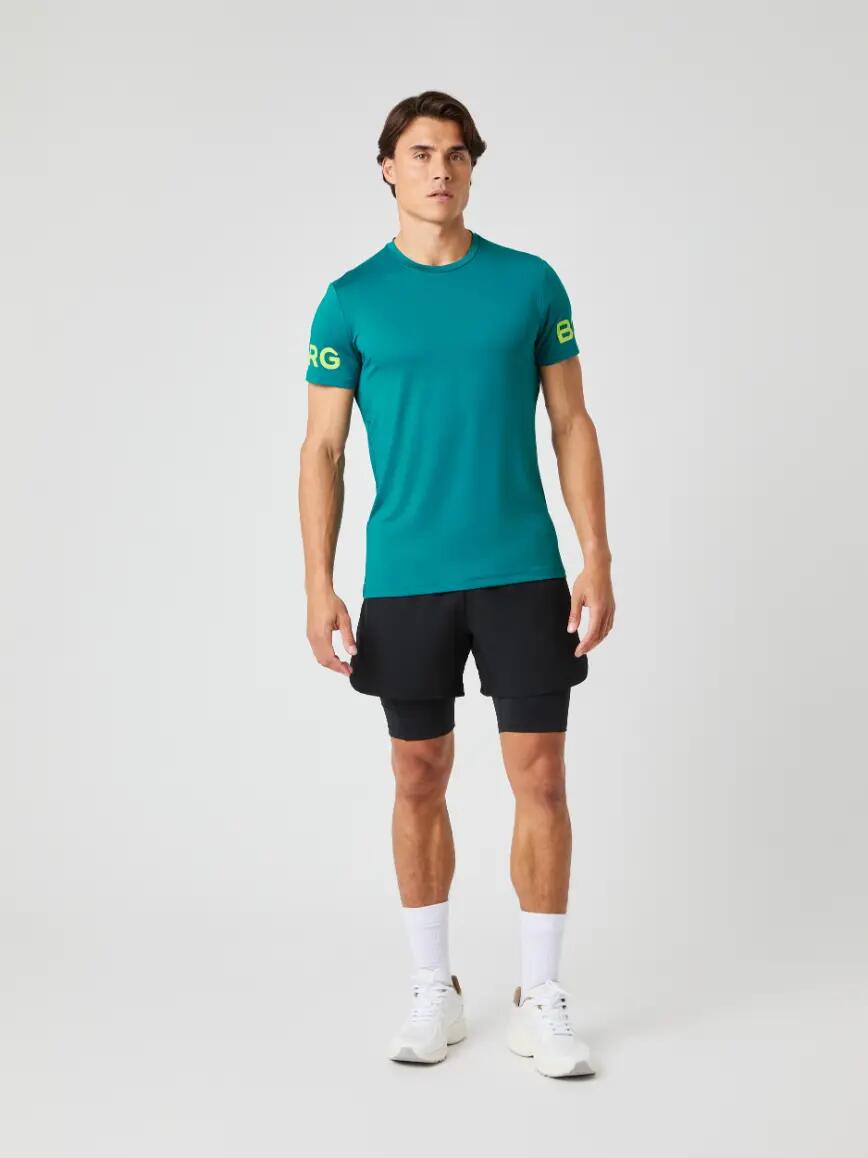 bjorn_borg BORG 2 IN 1 SHORTS em poliéster reciclado 3/5