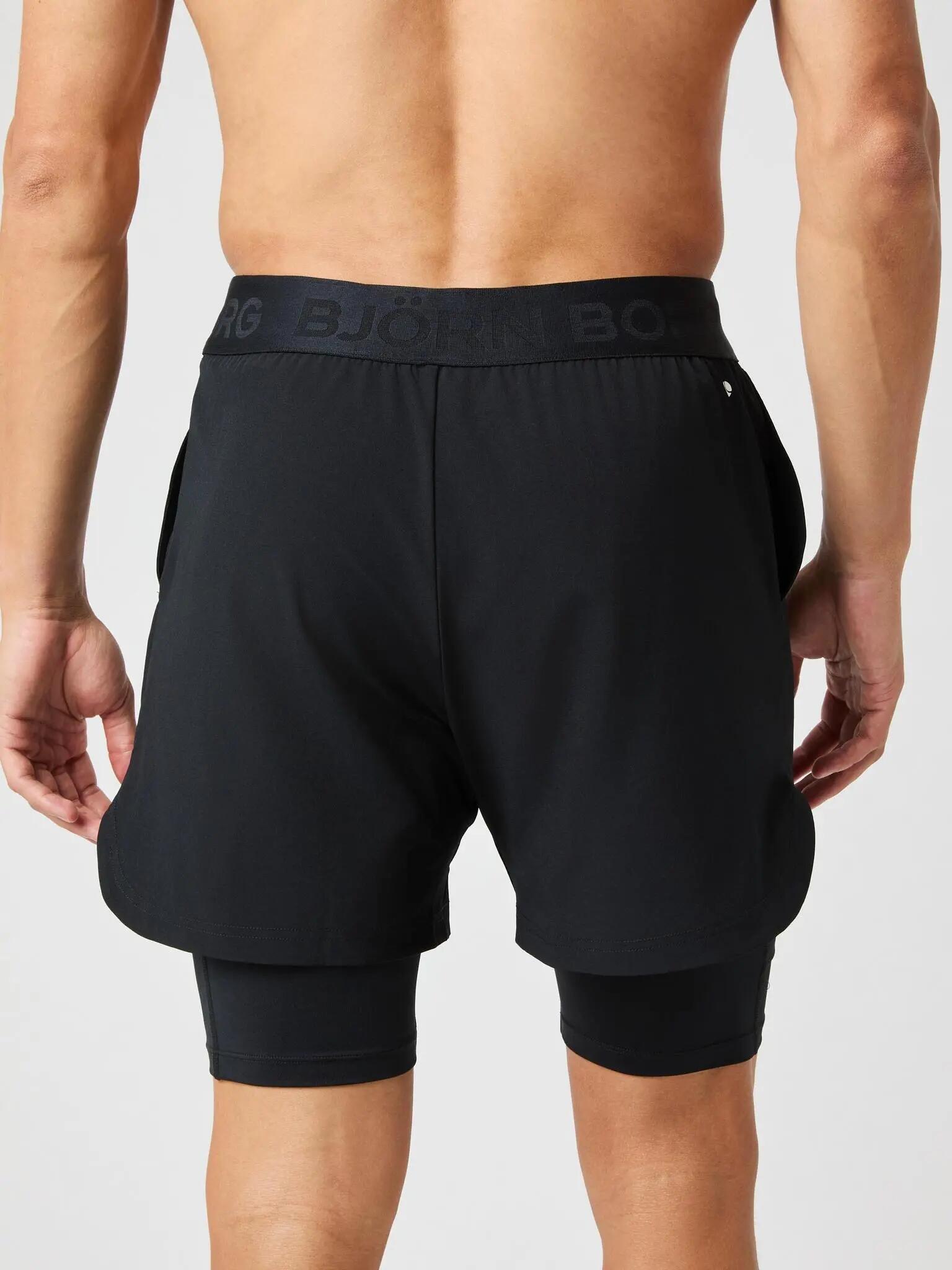 bjorn_borg BORG 2 IN 1 SHORTS em poliéster reciclado 2/5