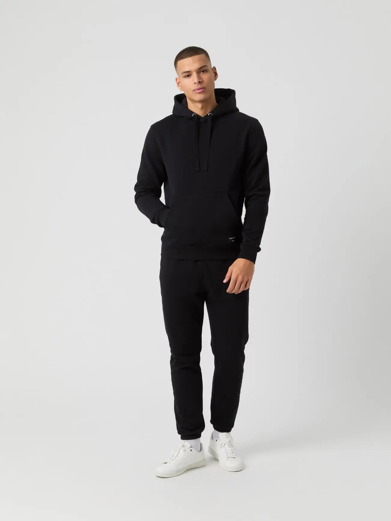 bjorn_borg CENTRE TAPERED SWEATPANTS noir BLACK BEAUTY 3/5