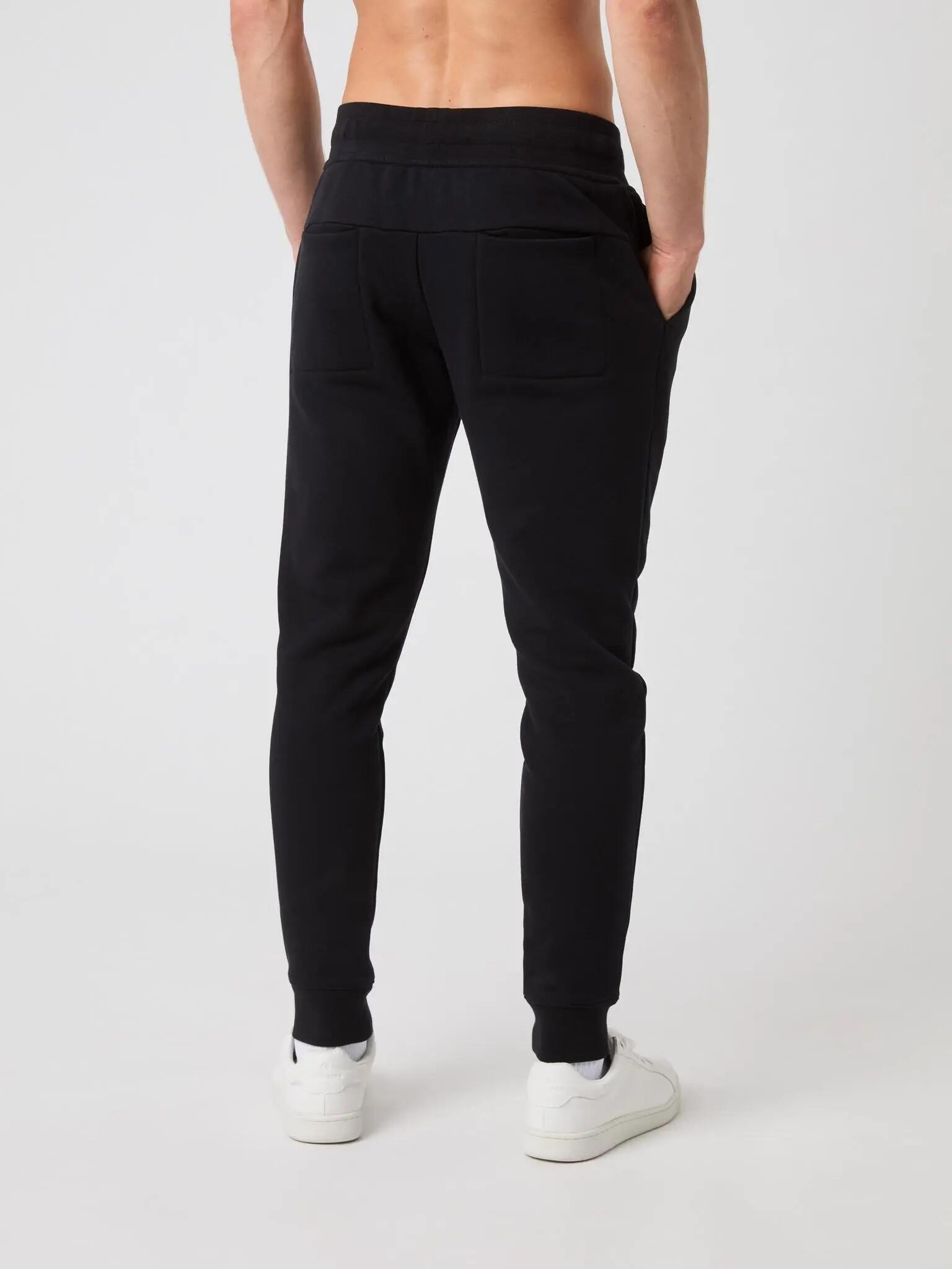bjorn_borg CENTRE TAPERED SWEATPANTS noir BLACK BEAUTY 2/5