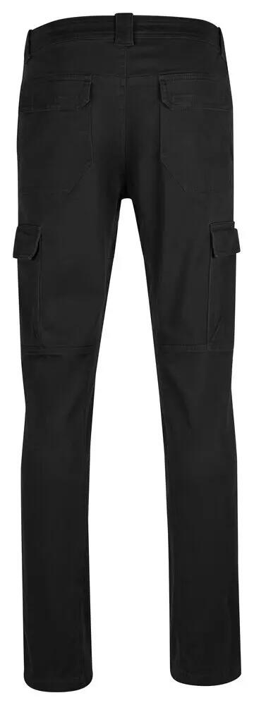 clique Cargo Pocket Stretch — pantalon cargo droit, extensible 2/4