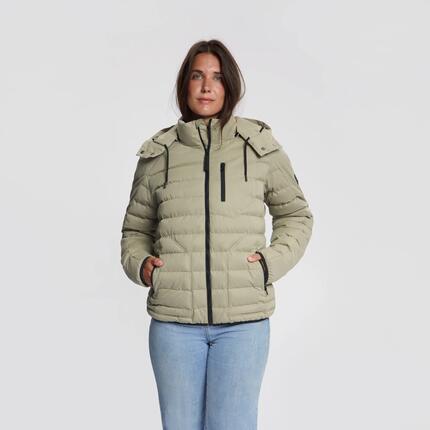 Sigrid Damen – Daunen-Winterjacke – Wasserdicht – Hellbraun