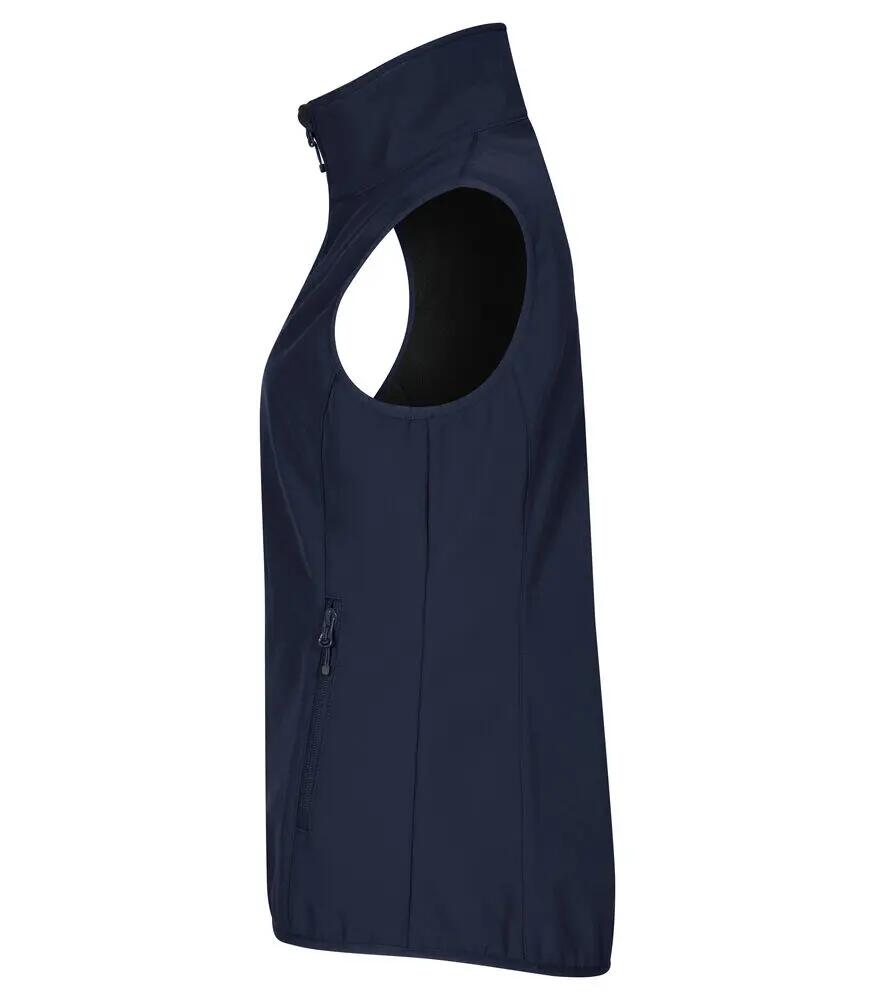 clique Classic Softshell Vest Women – Softshell 3 camadas reciclado 3/4