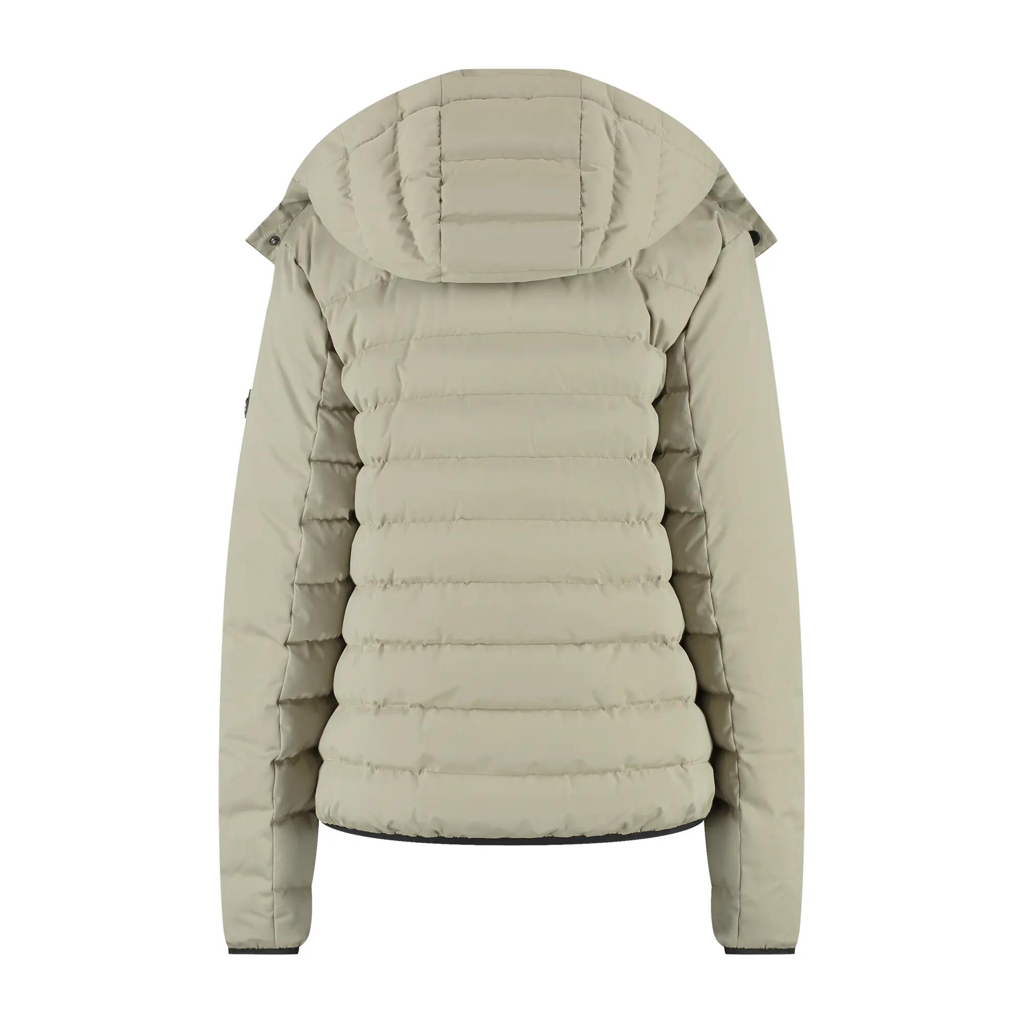 Sigrid Dames - Puffer winterjas - Waterdicht - Lichtbruin 5/5