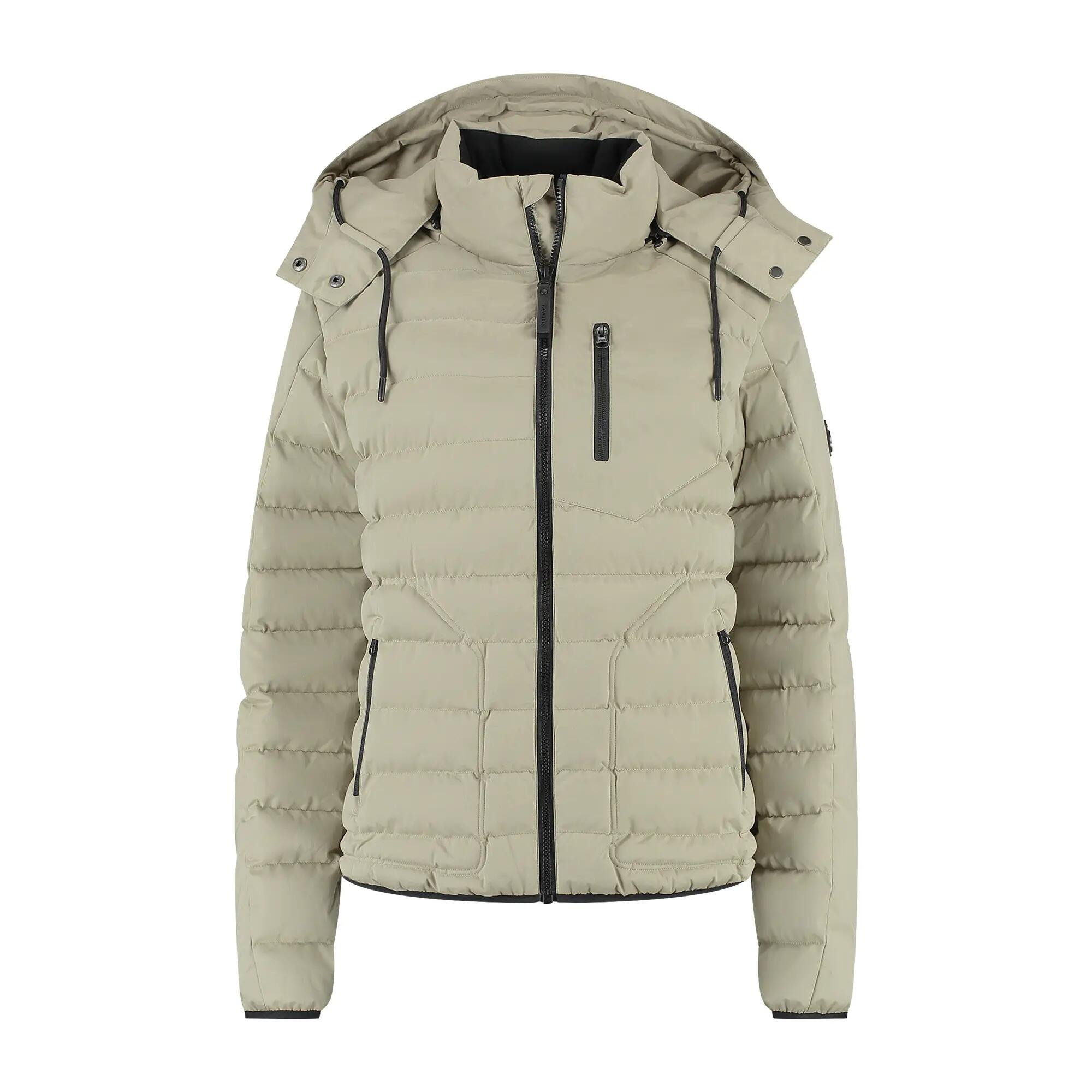Sigrid Dames - Puffer winterjas - Waterdicht - Lichtbruin 4/5