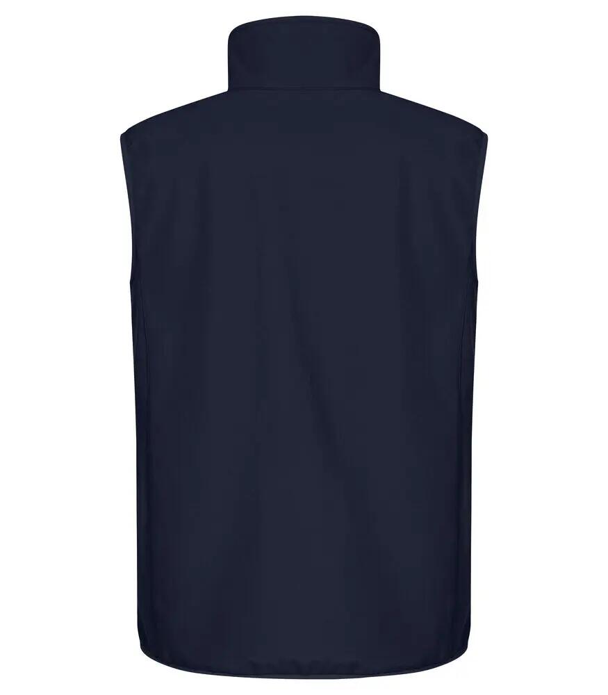 clique Classic Softshell Vest em poliéster reciclado - Dark navy 2/4
